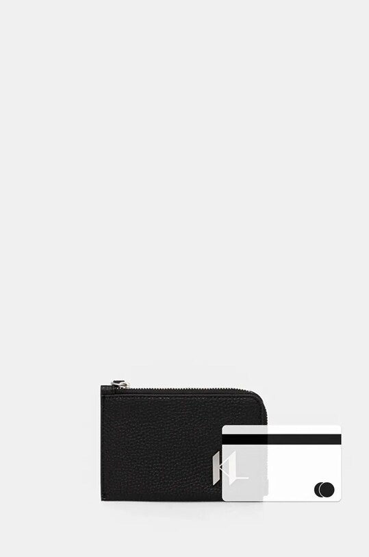 Akcesoria Karl Lagerfeld portfel K/PLAK 246M3214 czarny