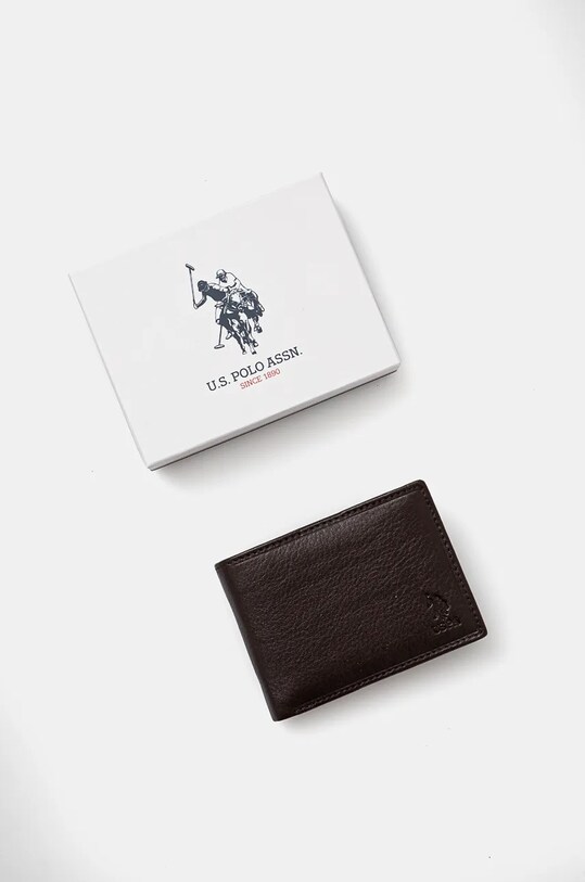 U.S. Polo Assn. portfel Brazil brązowy AEUZ32541MHA