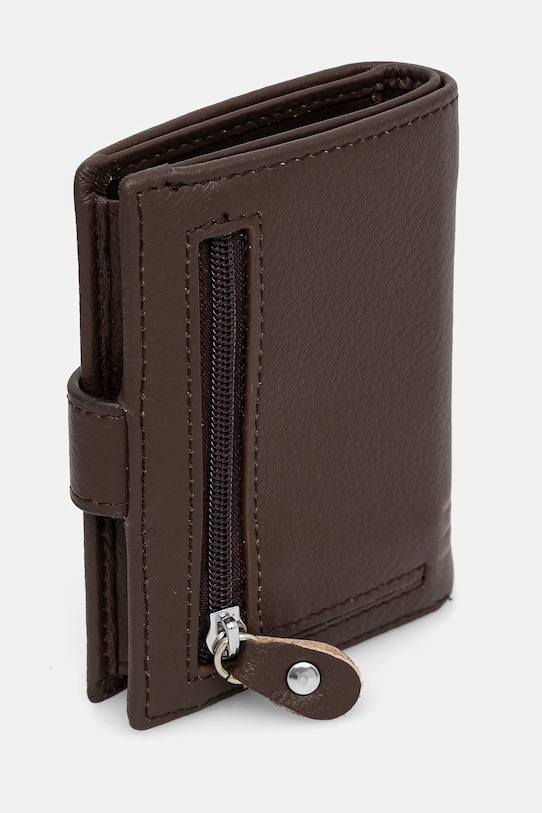 Аксесоари Кожен портфейл и ключодържател Aeronautica Militare CN AM193 кафяв