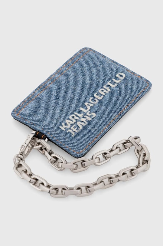 Karl Lagerfeld Jeans card holder albastru 245J3204