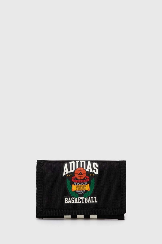 adidas portfel tekstylny czarny JD6650