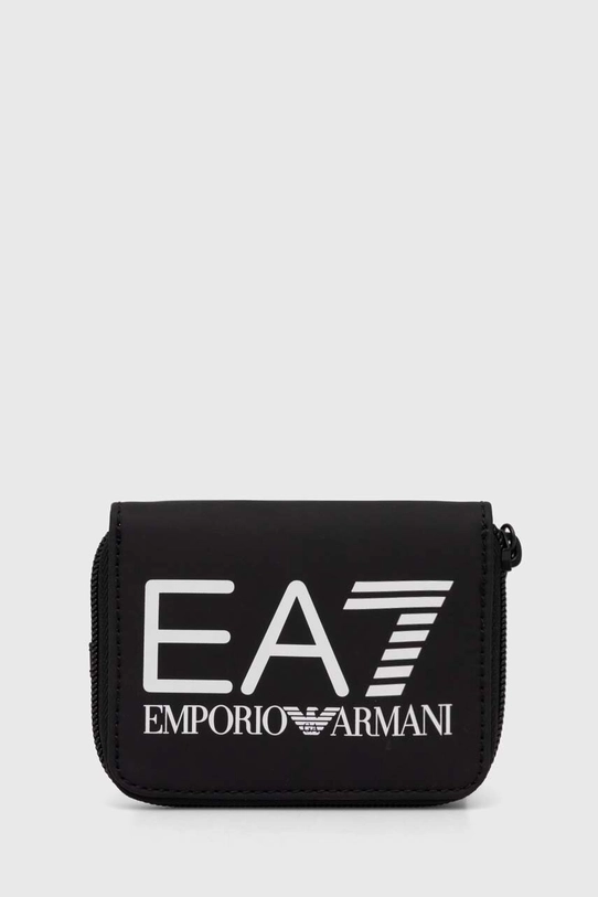 EA7 Emporio Armani portfel syntetyczny czarny 3R910.245055.95020