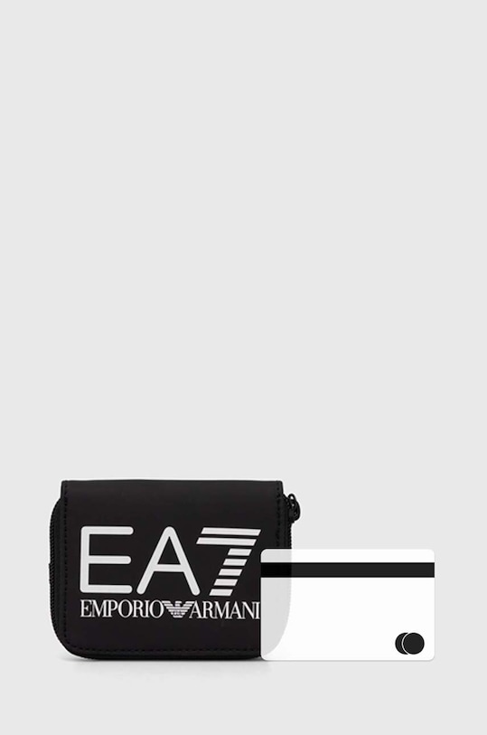 EA7 Emporio Armani portfel czarny 3R910.245055.95020