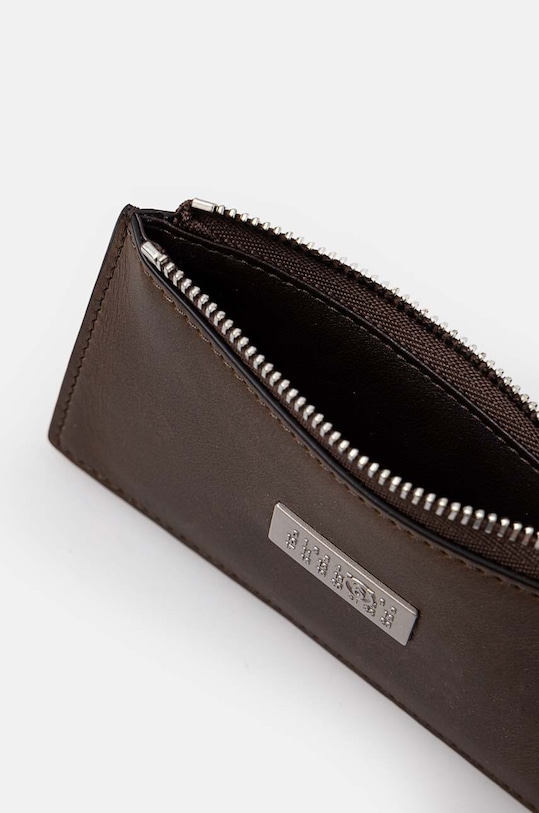 Doplňky Kožená peněženka MM6 Maison Margiela SA5UI0016.P7179 hnědá