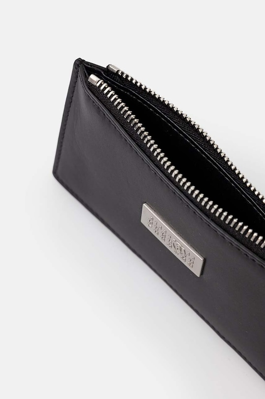 Accesorii MM6 Maison Margiela portofel de piele SA5UI0016.P7179 negru