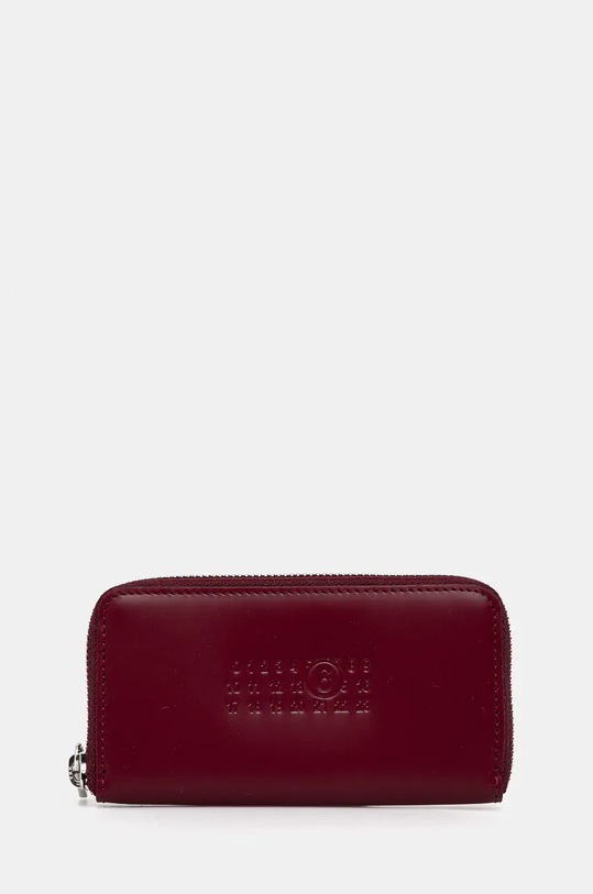 Кожен портфейл MM6 Maison Margiela гладка кожа червен SA5UI0018.P7183