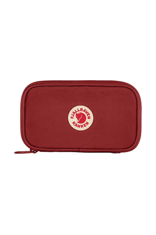 Peněženka Fjallraven Kanken Travel Wallet hladký burgundské F23781.326