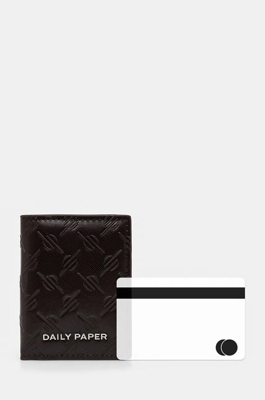 Peněženka Daily Paper Kidis Monogram Wallet hnědá 2421121