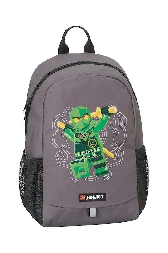 Lego ghiozdan copii NINJAGO incape in A4 gri 20281.