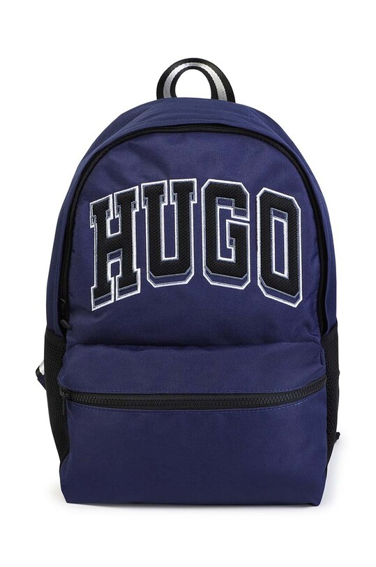 Дитячий рюкзак HUGO надрук темно-синій G00288.