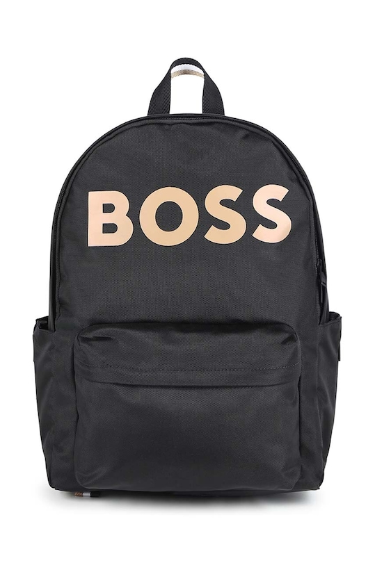 Detský ruksak BOSS potlač čierna J51587.