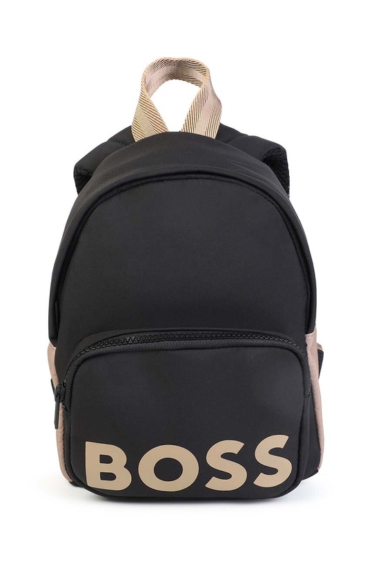 Детский рюкзак BOSS печать чёрный J51605.