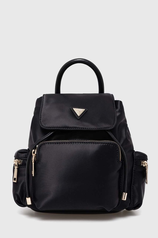 Ruksak Guess BACKBAG bez uzorka crna V4YZ04.WG8Z0
