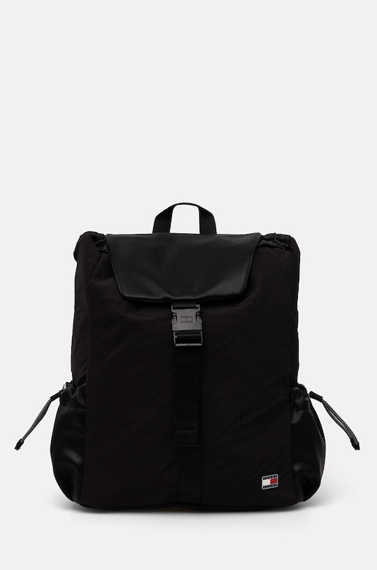 Batoh Tommy Jeans hladký černá AW0AW16263