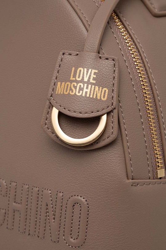 Akcesoria Love Moschino plecak skórzany JC4116PP1L beżowy