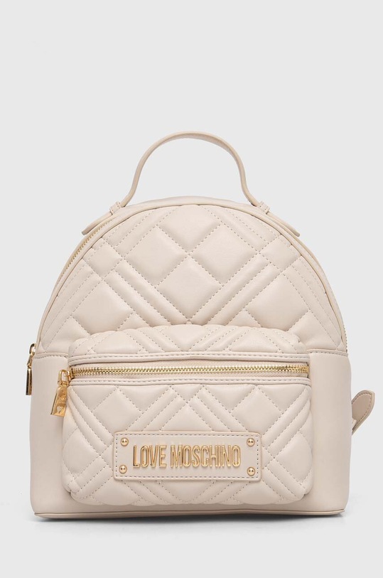 Ruksak Love Moschino jednofarebný béžová JC4148PP1L