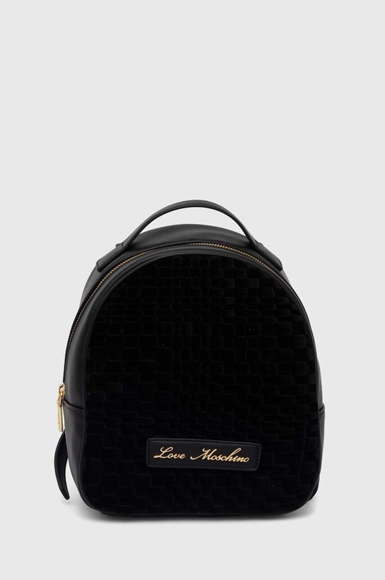 Рюкзак Love Moschino гладкий чорний JC4133PP1L