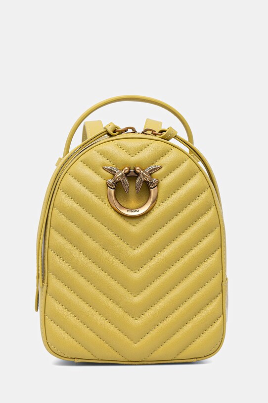 Кожена раница Pinko зелен 103614.A1J2