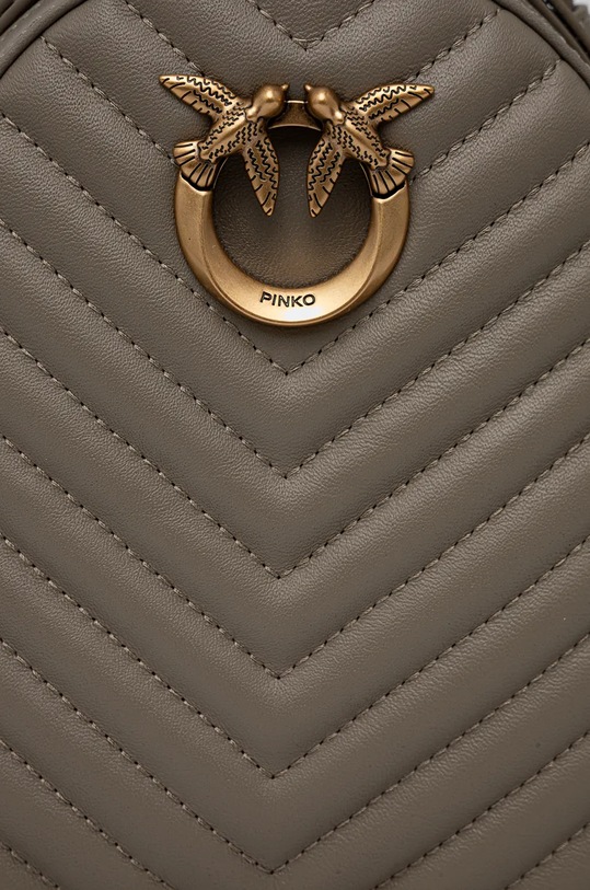 Doplnky Kožený ruksak Pinko 103614.A1J2 sivá