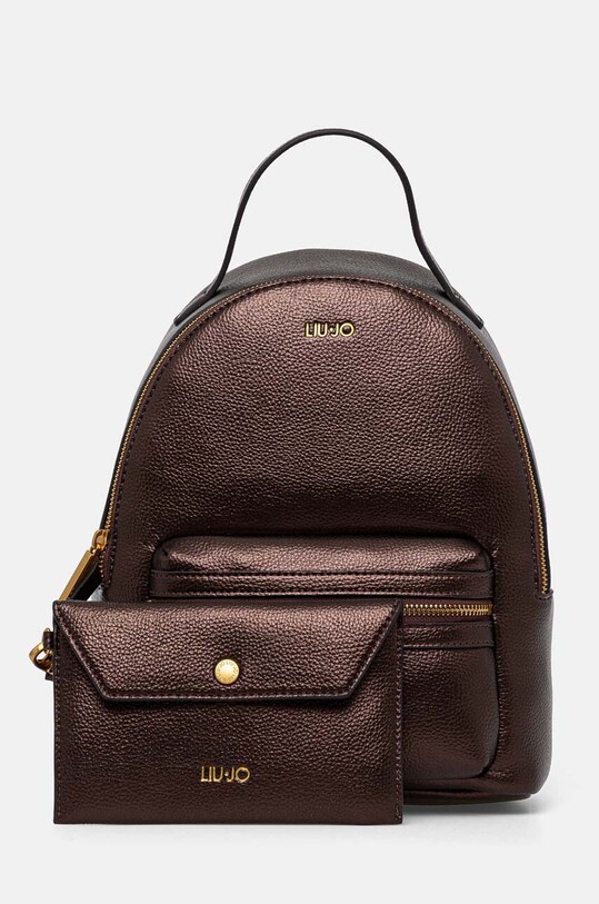Liu Jo plecak nie mieści A4 brązowy AF4201.E0031
