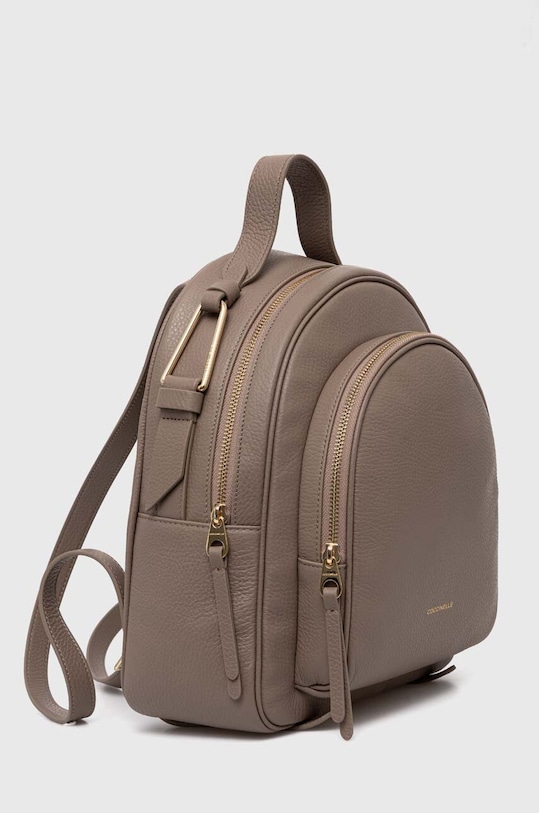Шкіряний рюкзак Coccinelle MALORY E1.R1K.14.02.01 бежевий AW25