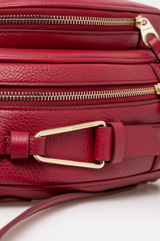 Coccinelle plecak skórzany COCCINELLEMALORY różowy E1.R1K.14.02.01