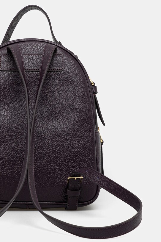 Аксесуари Шкіряний рюкзак Coccinelle COCCINELLEMALORY E1.R1K.14.02.01 фіолетовий
