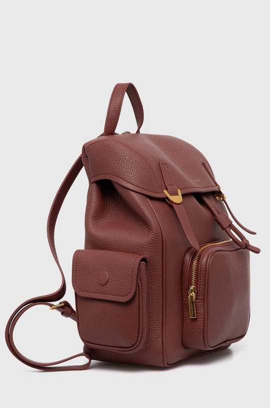Шкіряний рюкзак Coccinelle CAMPUS E1.RFF.14.03.01 коричневий AW24
