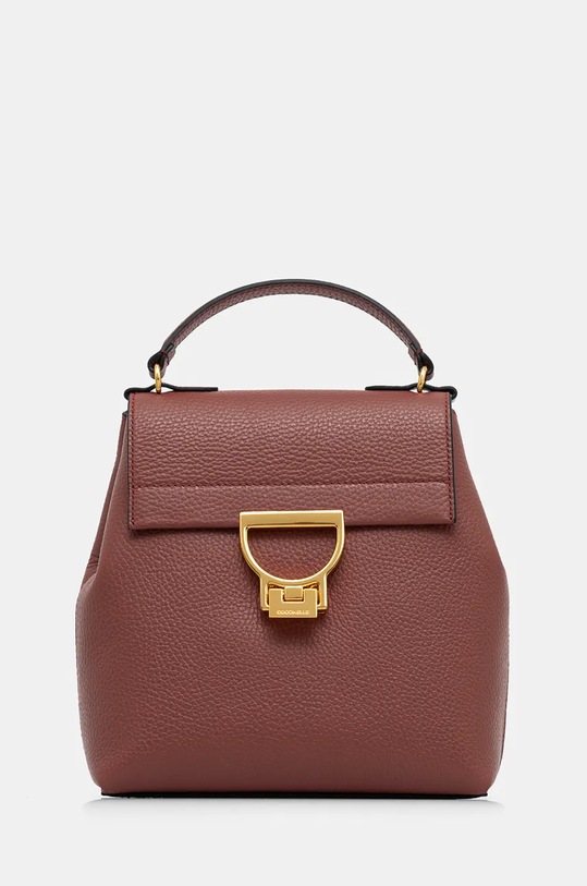 Batoh Coccinelle ARLETTIS přírodní kůže červená E1.MD5.54.01.01.S