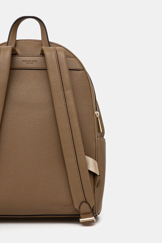 Аксесуари Шкіряний рюкзак MICHAEL Michael Kors 30T4G8XB7L бежевий