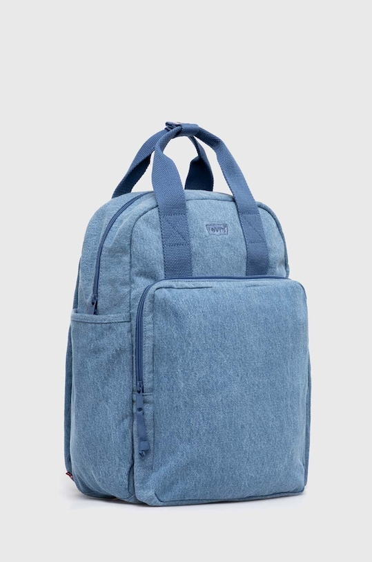 Bavlněný batoh Levi's D7738.0006 modrá AW24