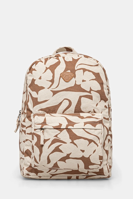 Pamučni ruksak Billabong Schools Out odgovara formatu A4 smeđa JABK3BSC