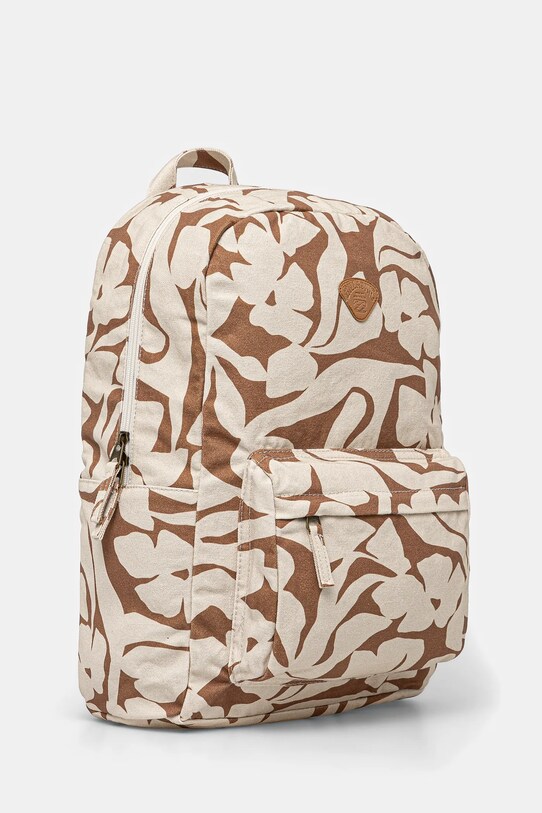 Billabong plecak bawełniany Schools Out JABK3BSC brązowy AW24