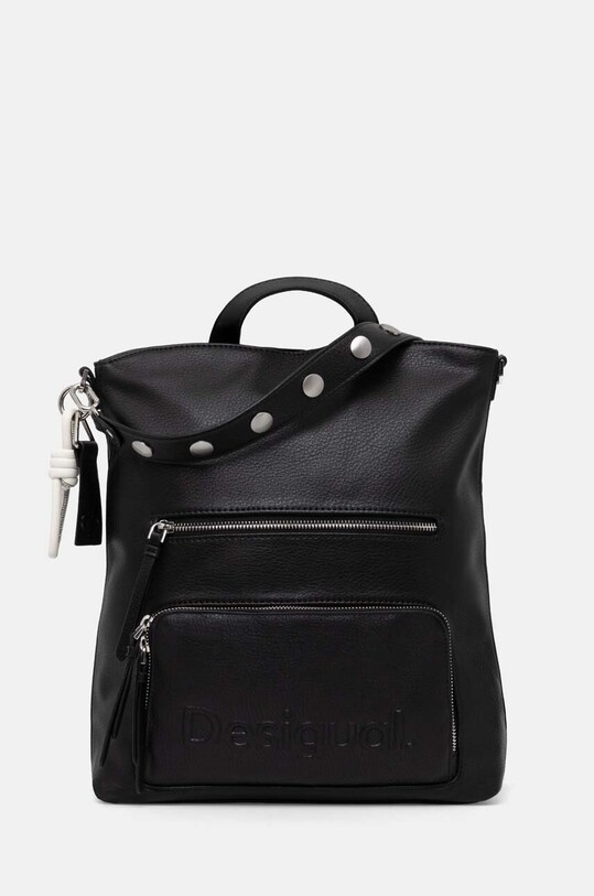 Рюкзак Desigual HALF LOGO FW24 PRETO синтетичний чорний 24WAKP03