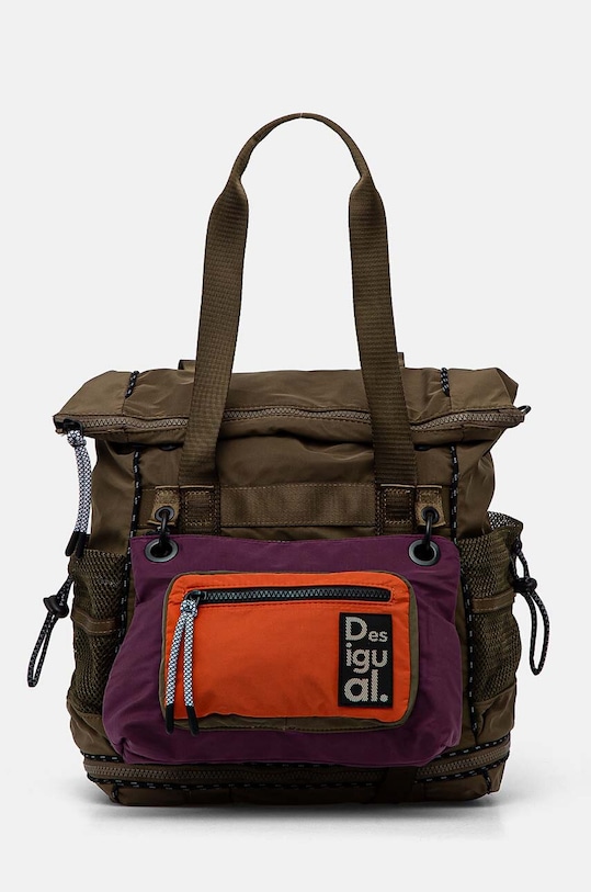 Ruksak Desigual MODULARIS ORIGINALE jednofarebný zelená 24WAKY18
