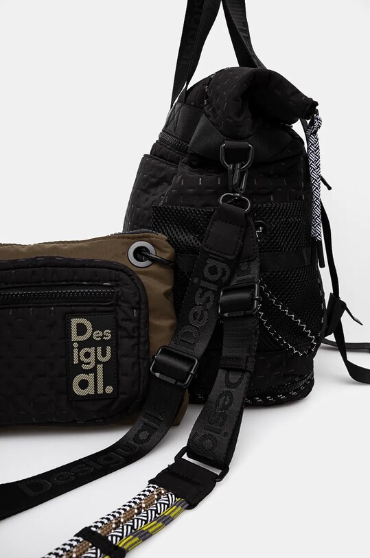 Desigual plecak MODULARIS TERMO VOYA czarny 24WAKY11