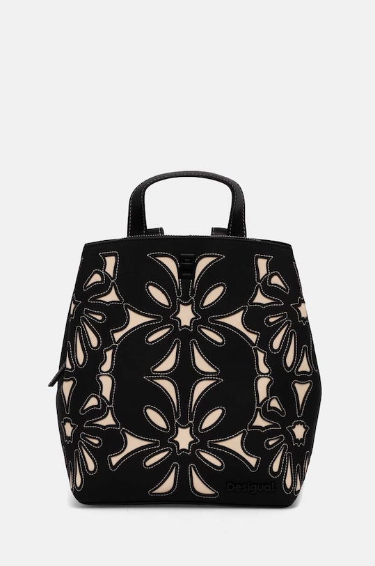 Ruksak Desigual SYBILLA SUMY MINI vzorovaný čierna 24WAKP11