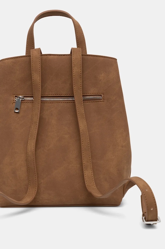 Desigual plecak OASIS SUMY MINI brązowy 24WAKP25