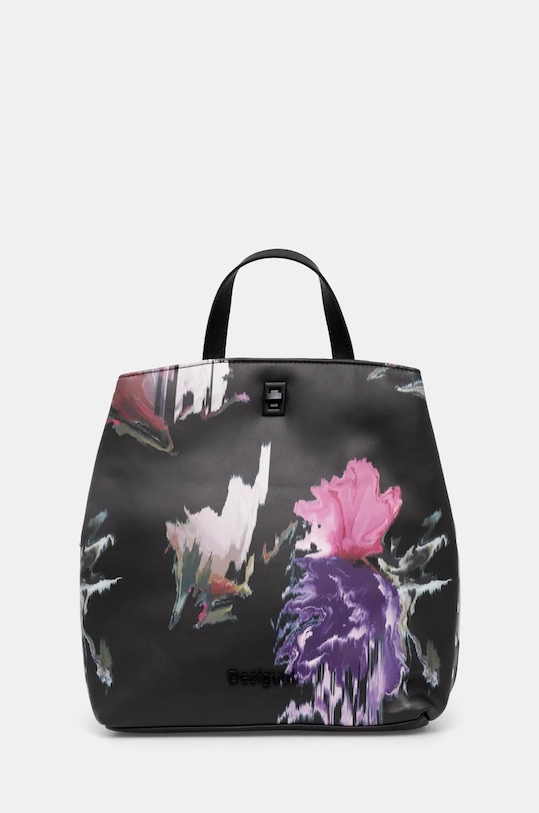 Ruksak Desigual SPRY SUMY MINI imitácia kože čierna 24WAKP08