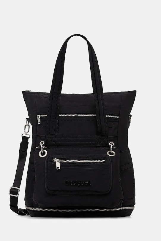 Ruksak Desigual BASIC MODULAR VOYAGE odgovara formatu A4 crna 24WAKY08