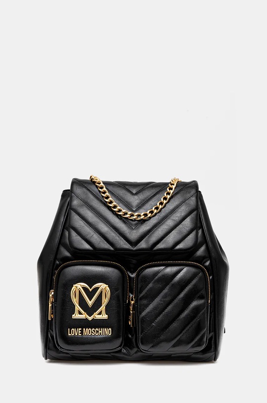 Ruksak Love Moschino bez uzorka crna JC4325PP0L