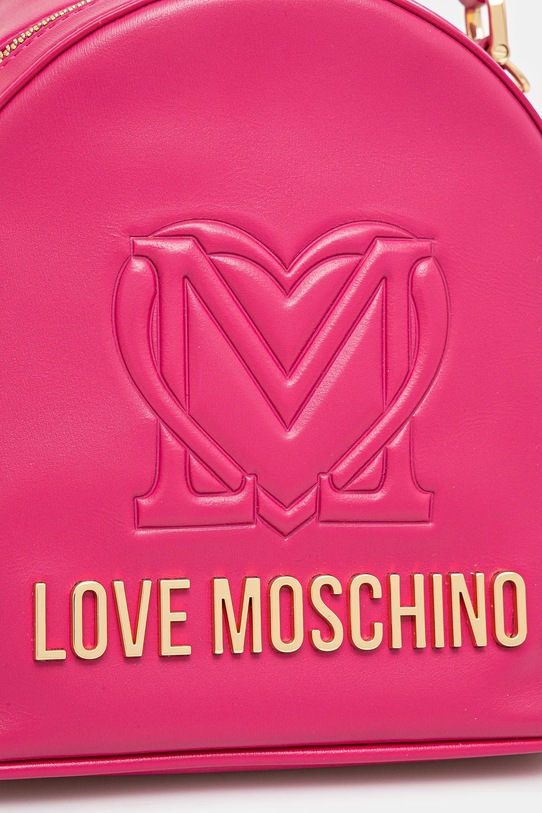 Love Moschino plecak skórzany różowy JC4361PP0L