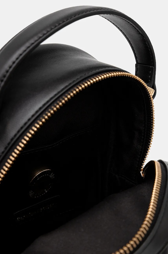 Kožni ruksak Love Moschino JC4361PP0L crna