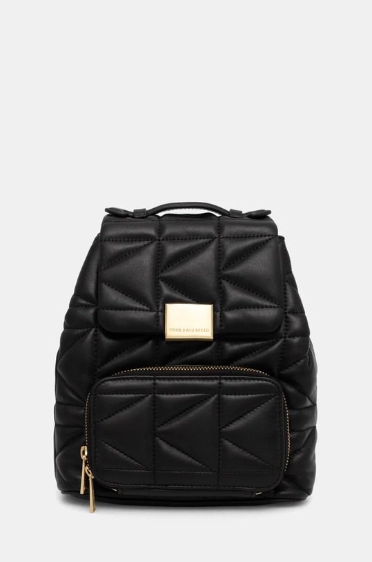 Kožený batoh Karl Lagerfeld elegantní černá 246W3090