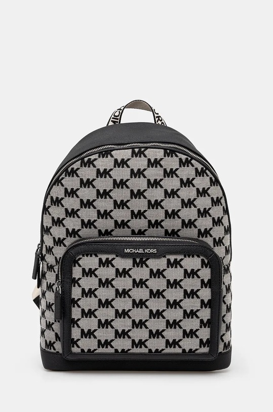 Σακίδιο πλάτης MICHAEL Michael Kors υφασμάτινο μαύρο 37S4LPCB2J
