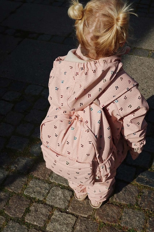 Fete Konges Sløjd ghiozdan copii RAINY KIDS BACKPACK MIDI KS101282 roz