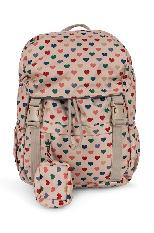 Девочка Детский рюкзак Konges Sløjd CLOVER SCHOOLBAG KS101316.G бежевый