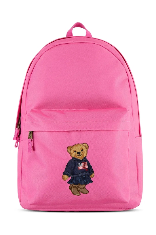 Polo Ralph Lauren ghiozdan copii incape in A4 roz 9AR149.G