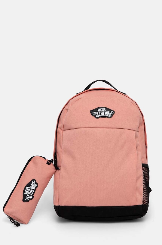 Detský ruksak Vans VANS SKOOL BACKPACK nášivka ružová VN0A5FOKD471