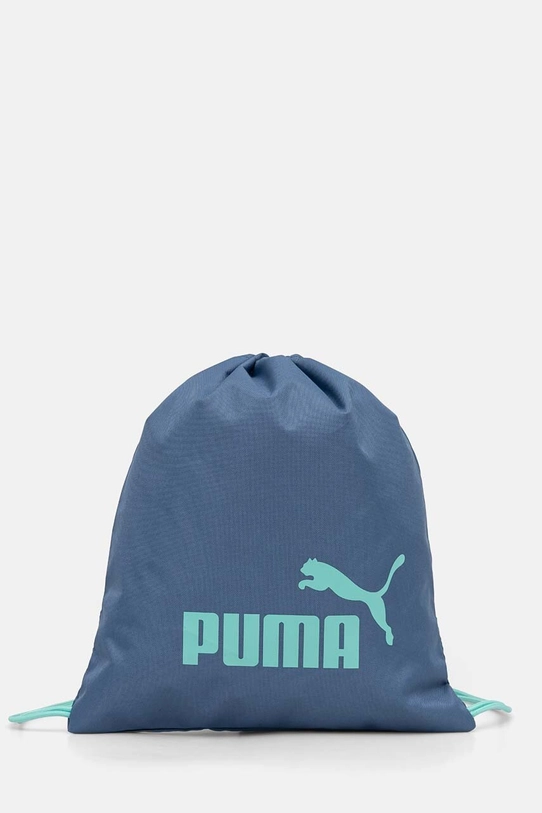 Рюкзак Puma Phase Small Gym Sack надрук блакитний 901900